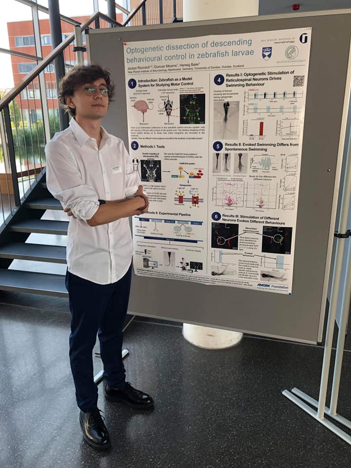 Presenting research at the University of Cambridge AMGEN Symposium