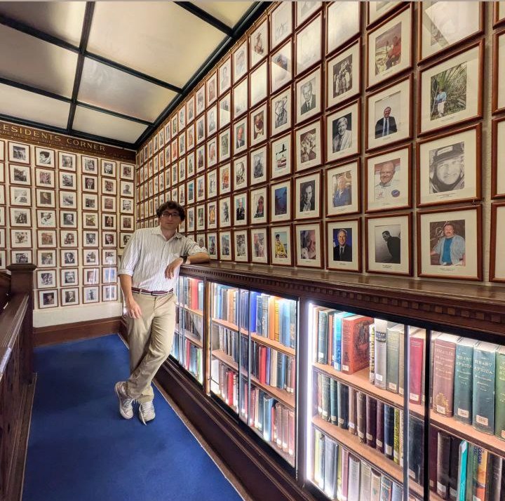 At The Explorers Club in New York